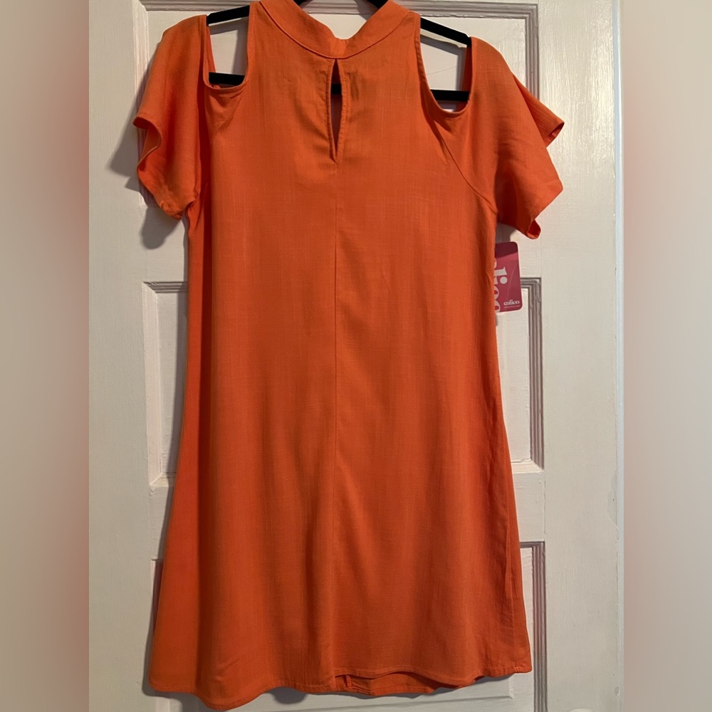 Calico PQLA cold shoulder dress